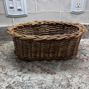 Rustic Woven Storage Basket